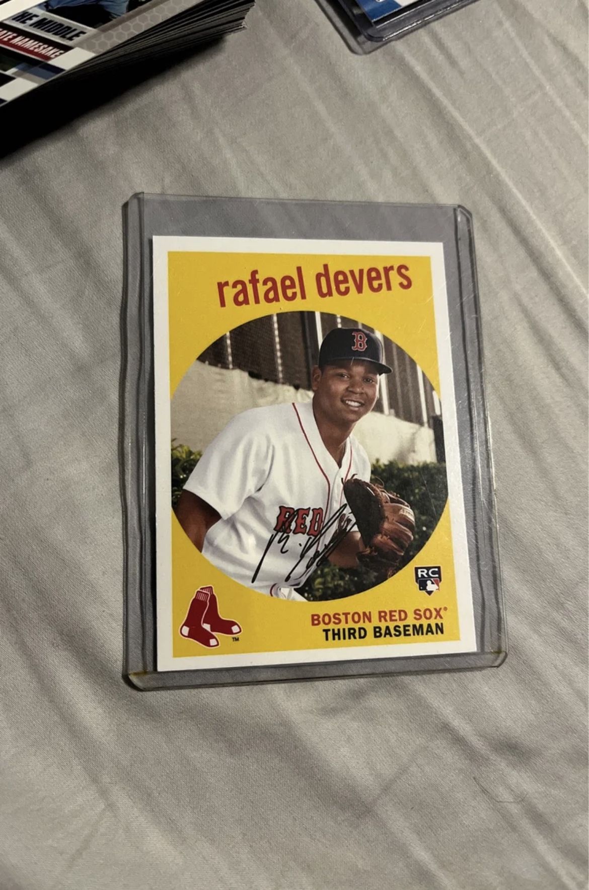 Rafael Devers Rookie