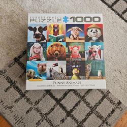 Eurographics Funny Animal 1000 Piece Puzzle