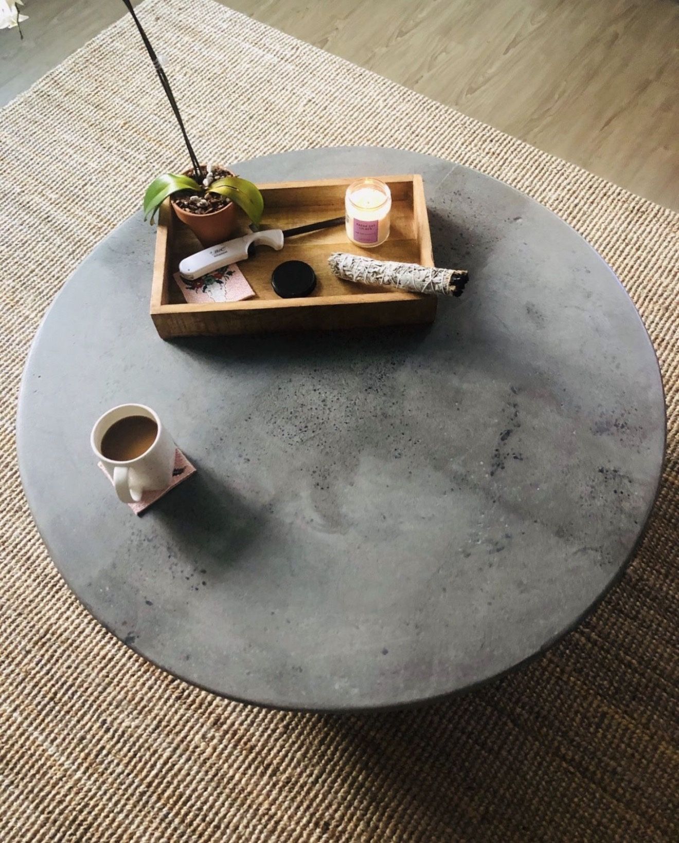 Cement, Large Coffee Table