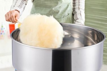 Cotton Candy Floss Maker, Stainless Steel Bowl, Sugar Scoop & Drawer, Blue