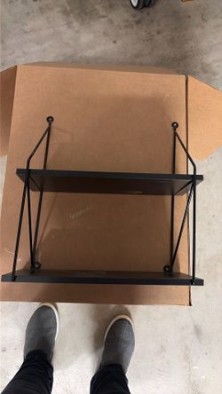 2 tiered shelf