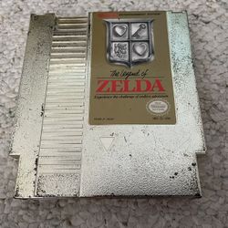 NES ZELDA gold Cart