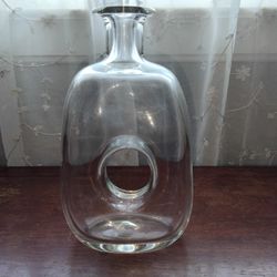 Vintage Clear Glass Decanter/Vase