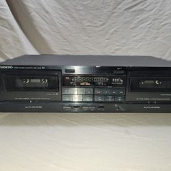 Onkyo Dual Cassett Deck