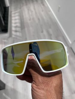 Oakley Sutro Prizm Sunglasses White Frame