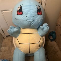 Giant 3 Feet Tall Squirtle Plushie 