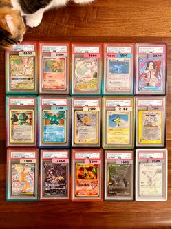 Pokémon/One Piece Slabs, Singles, & Sealed