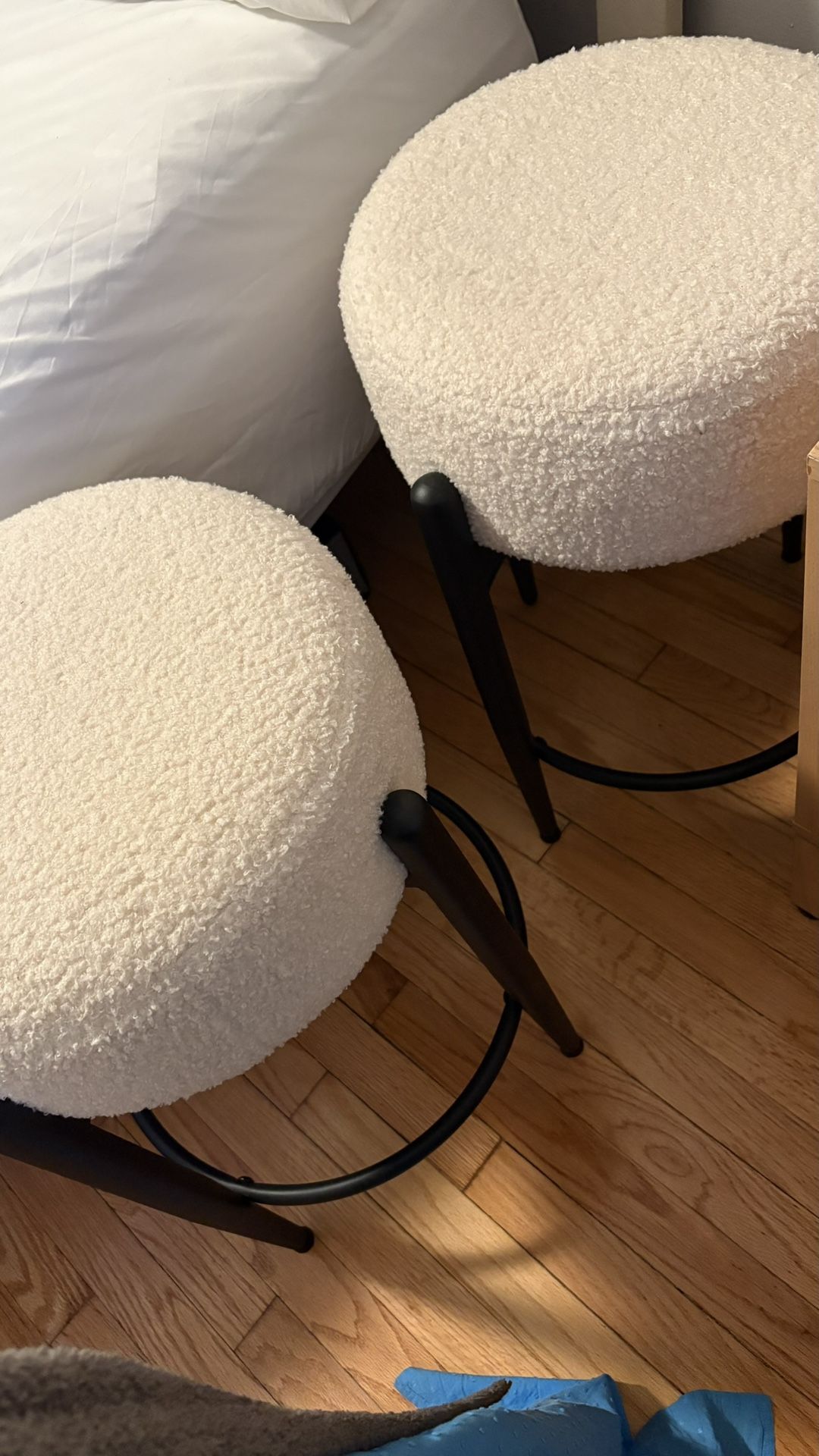 White Stools 