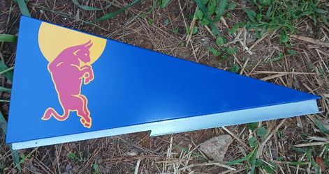Red Bull Metal Sign
