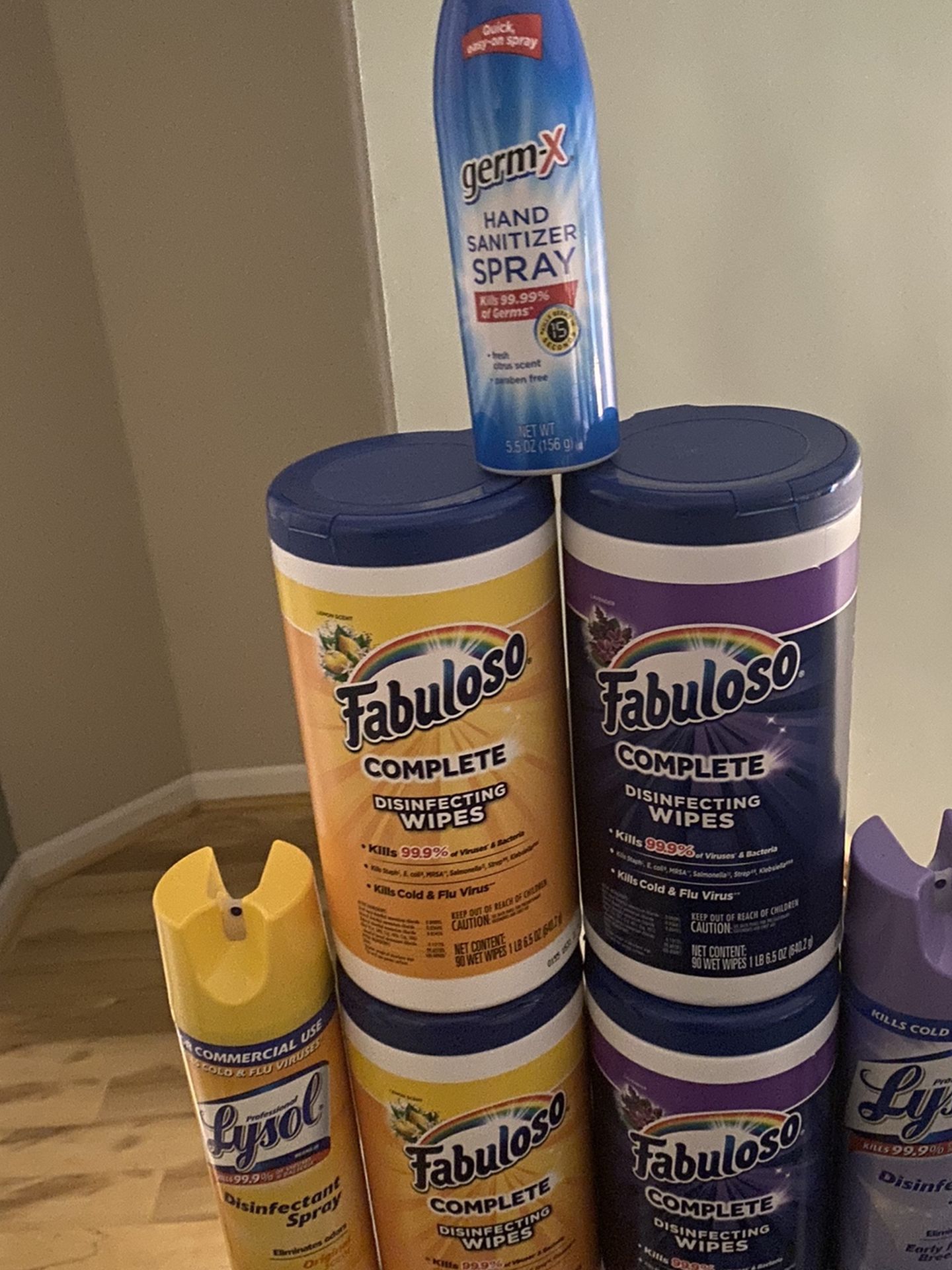 Lysol Yellow And Purple Bundle 2