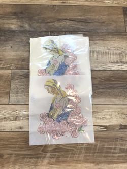 Virgin Mary Rhinestone Appliques
