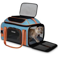 New- Top Expandable Pet Carrier-Airline Approved