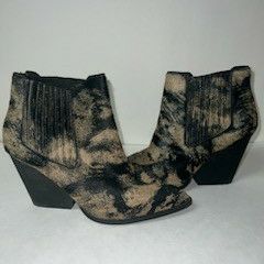 Adam Tucker Calf Hair Bootie