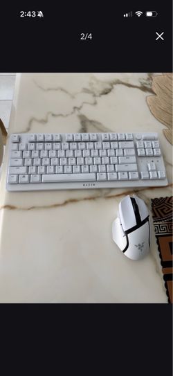Razer gaming keyboard and mouse