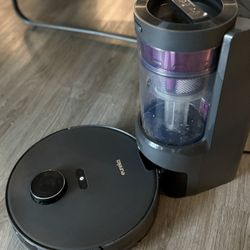 Eureka Robot Vacuum + Self-Emptying Dock
