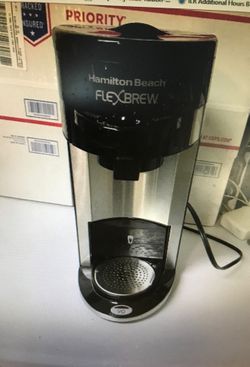 Hamilton beach single serve coffee maker