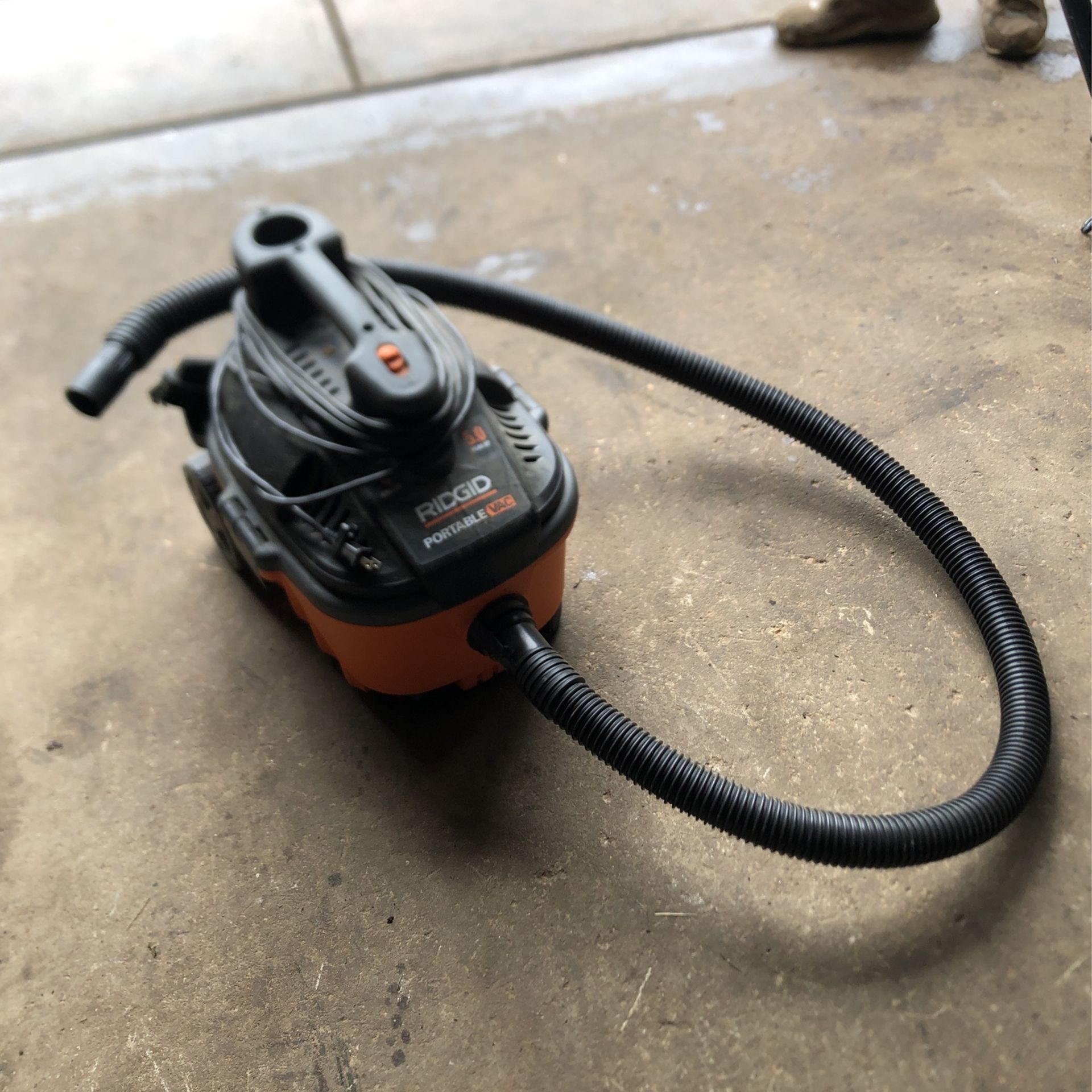 RIDGID PORTABLE VAC