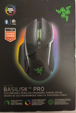 NEW - RAZER Basilisk V3 Has PRO – Wireless Gaming Mouse