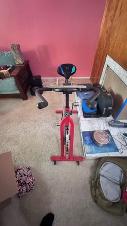 Fitness stationary bicycle