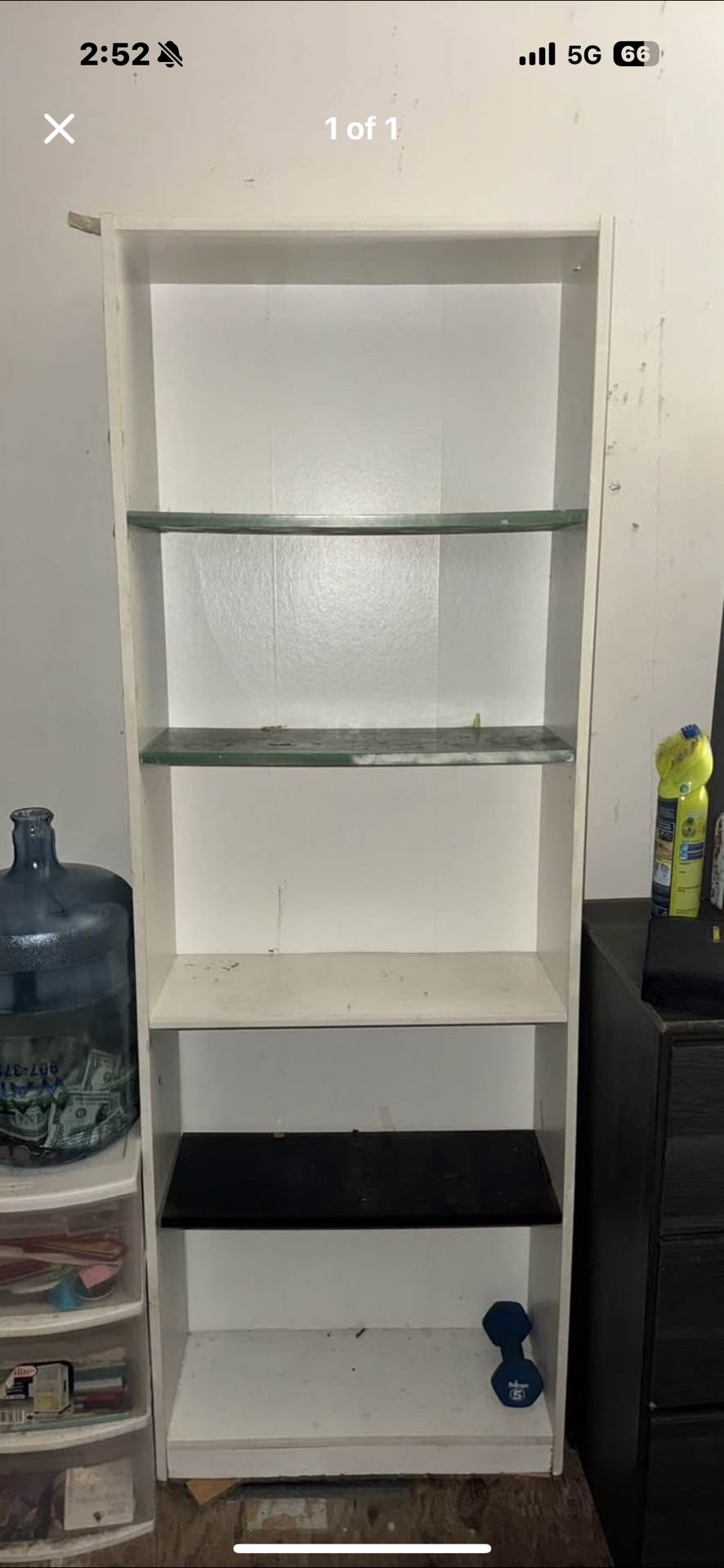 White Bookshelf