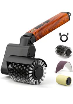 Brand new Electric Grill Brush 3-in-1 Kit – Cordless BBQ Cleaner with Reinforced Safe Metal Bristles – 2 Hours Runtime, Waterproof & Dishwasher Safe R