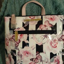 Brand New Rose Design Backpack 