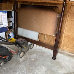 Full Size Lincoln Cherry Bed Frame