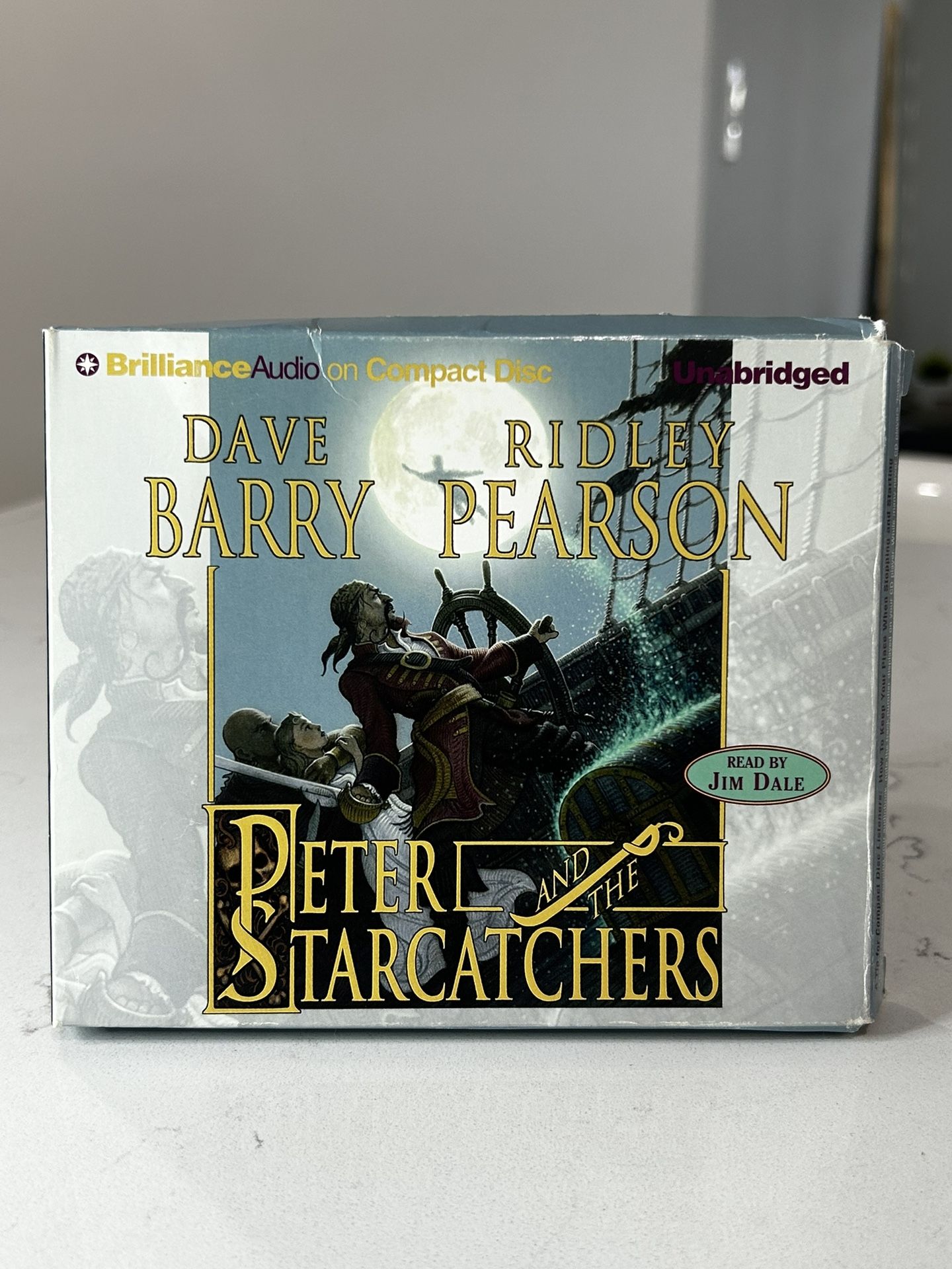 Peter and the Starcatchers Audiobook CD - Unabridged Edition by Dave Barry and Ridley Pearson, Read by Jim Dale