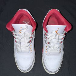 Jordan 3 retro Cardinal red [M Size 9]