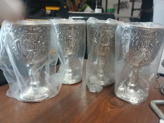 Silver Plated Goblets