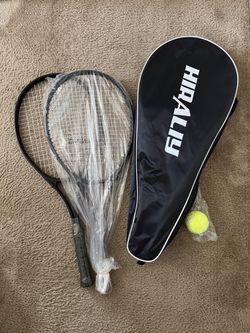 HIRALIY 2-Player Tennis Racket Set