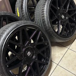 BRAND NEW 20 INCH WHEELS AND TIRES  5x112 And 5x120