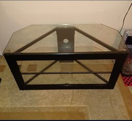 T.V. Glass Entertainment Stand-3 tier