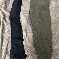 Bundle Of 3 H&M Zipper Joggers