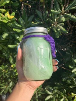 Paraffin wax candles