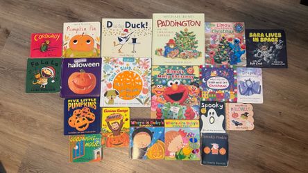 Lot of 20 Children's kids Holiday & Classic Board Books (pick up in 92119)