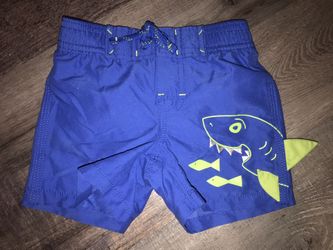 New baby Gap boys shark 🦈 swim trunks