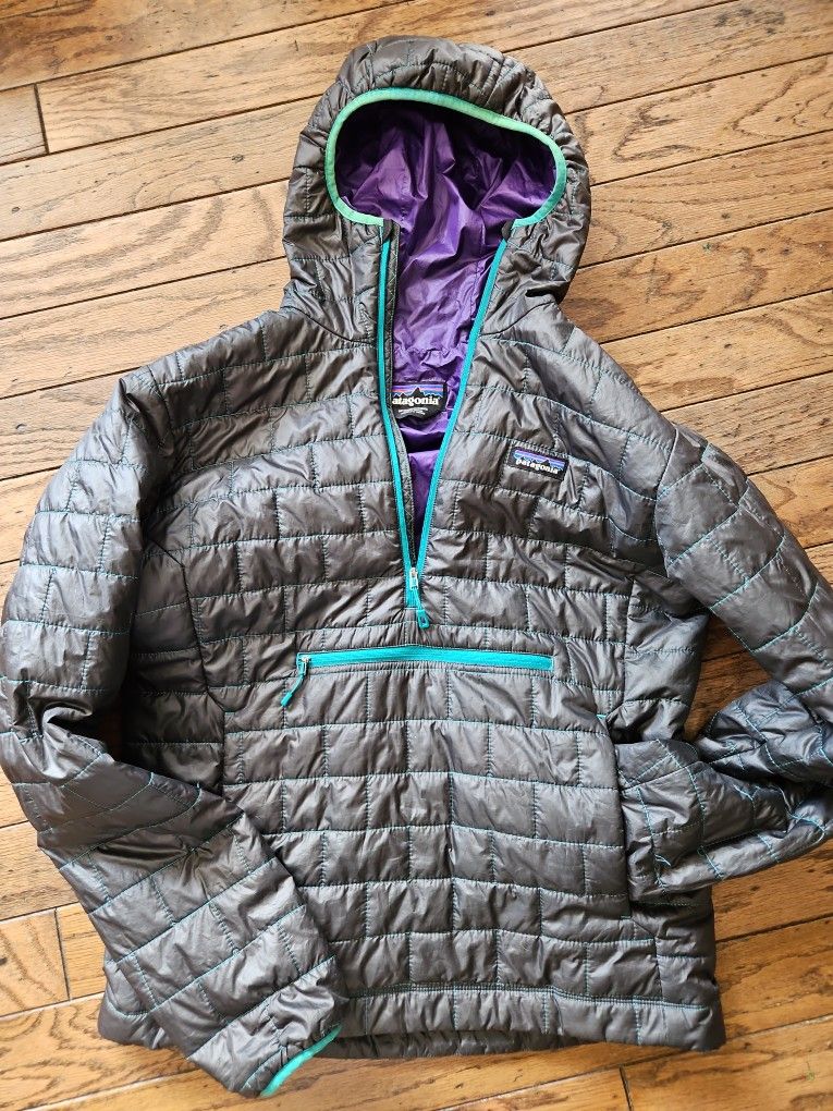 Men's Patagonia Nano Puff Bivy Pullover Insulated Anorak Hoody