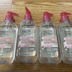 4 Garnier Cleanser