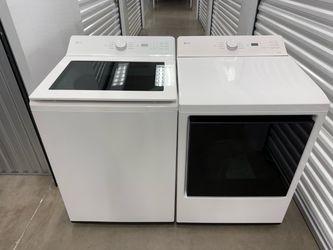 LG Washer and Electric Dryer