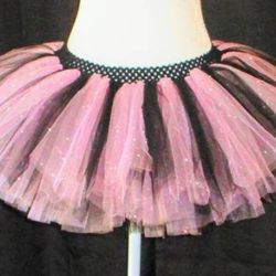 Woman's "Sexy" TuTu skirt, Med/Large, Special Occasion, double-layer, 2-layer, Short Skirt, Tulle Skirt, Elastic Crochet Waistband, Flirty