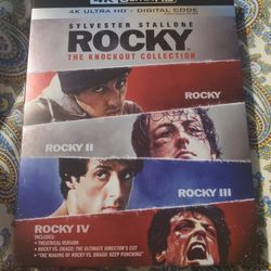 Rocky: The Knockout Collection 4K with Slipcover, No Digital Code