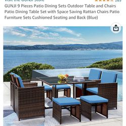 Patio Table With 4 Chairs 