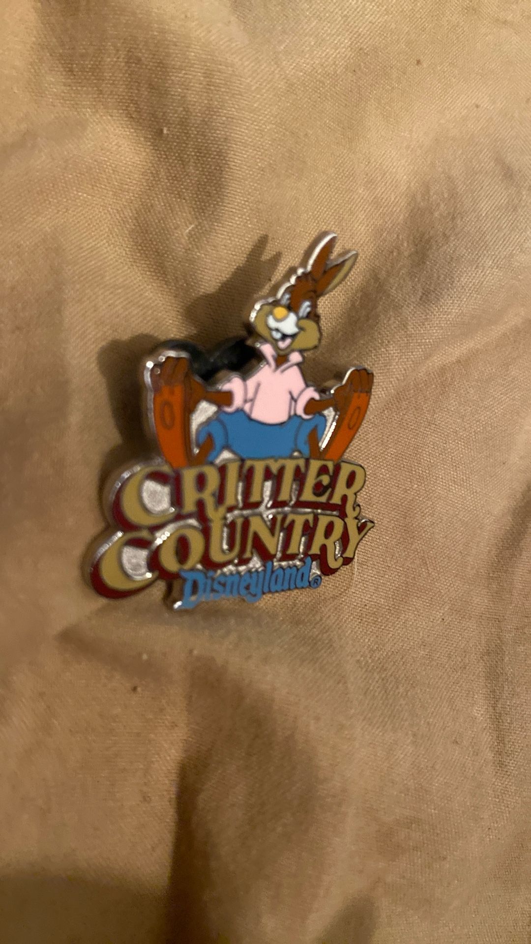 Br'er Rabbit Critter Country Disneyland Pin