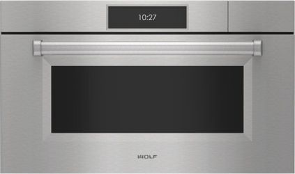 Wolf M Series Professional 30" Stainless Steel Convection Steam Single Wall Oven New