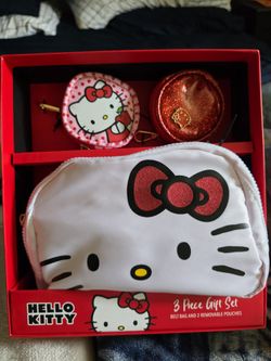 Hello Kitty 3 Piece Belt Bag - Removable Pouch Gift Set