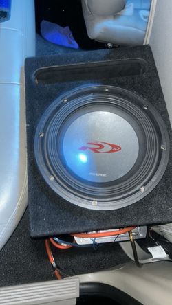 Sub and amp