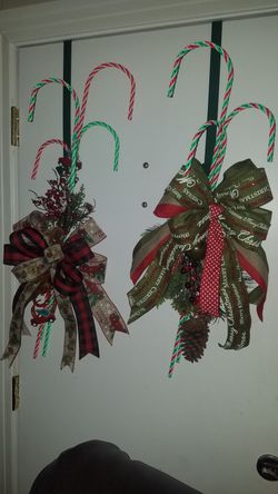 Wreaths and swags and center peices