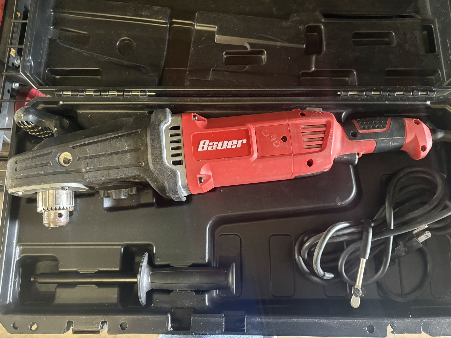 Bauer 13Amp 1/2in 2Speed Right Angle Drill