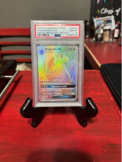 Psa 10 black star dragon majesty dragonite promo